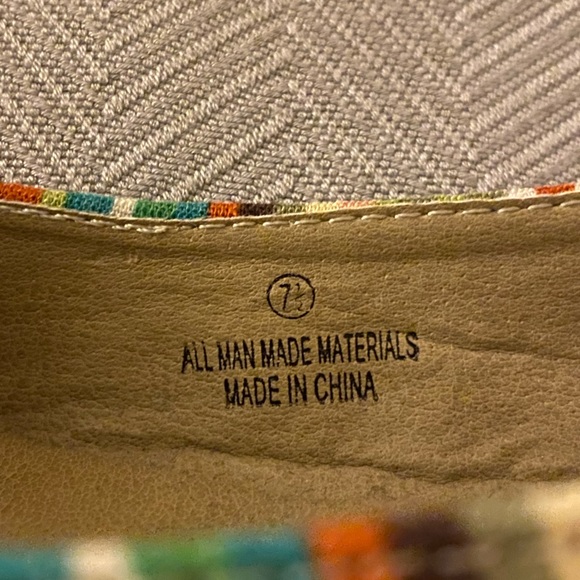 Liliana Pointed Flats Multicolor 7.5 Women’s - Picture 8 of 9